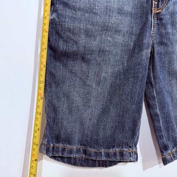Childrens Place Boys Adjustable Waist Blue Denim Jean Shorts Size 6 Inseam 8in - Picture 13 of 15